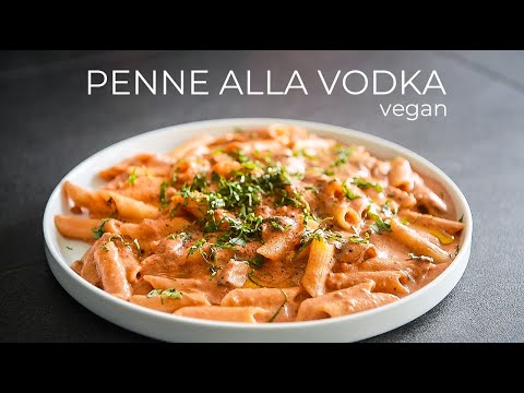 Vegan Penne Alla Vodka Recipe | EASY Dinner Creamy Pasta Idea!