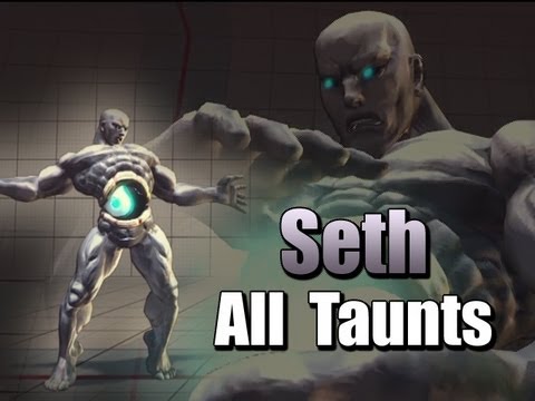 Super SF4 AE Seth All Taunts