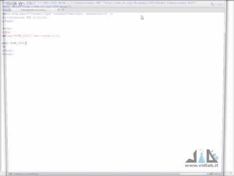 videocorso di PHP - lezione 2 -  variabili ed array