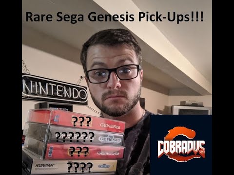 Rare Sega Genesis Pick Ups!!!
