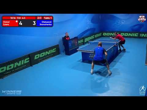 09:00 Oleksii Zaiets 3 - 0 Oleksandr Storozhenko West 1 WIN CUP 06.11.2022 | TABLE TENNIS WINCUP