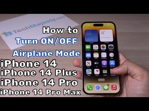 How To Turn ON/OFF Airplane Mode (Enable/Disable): iPhone 14/14 Plus/iPhone 14 Pro/iPhone 14 Pro Max