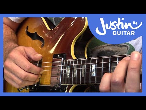 Basic Bossa Nova Guitar Pattern - Jazz Basics - Guitar Lesson [JA-009]