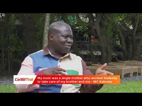My mom was a single mother, who worked tirelessly to take care of my brother and me – MC Kabutey.