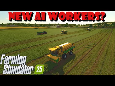 HOW TO HAVE MULTIPLE WORKERS RUNNING ON THE SAME FIELD FARMING SIMULATOR 25