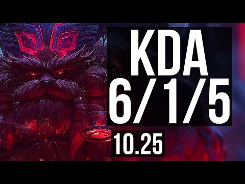 ORNN vs VAYNE (TOP) | 6/1/5, 1200+ games, 1.4M mastery | BR Master | v10.25