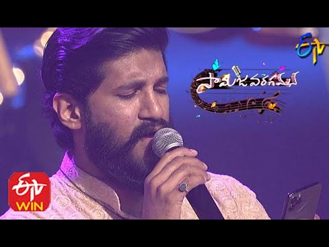 Evare Song | Vijay Yesudas Performance | Samajavaragamana | 25th October 2020 | ETV Telugu