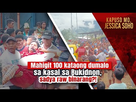 Mahigit 100 kataong dumalo sa kasal sa Bukidnon, sadya raw binarang?! | Kapuso Mo, Jessica Soho