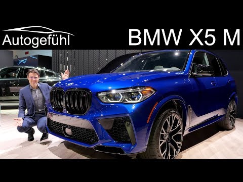 BMW X5 M Competition REVIEW Premiere 625 hp SUV Exterior Interior - Autogefühl