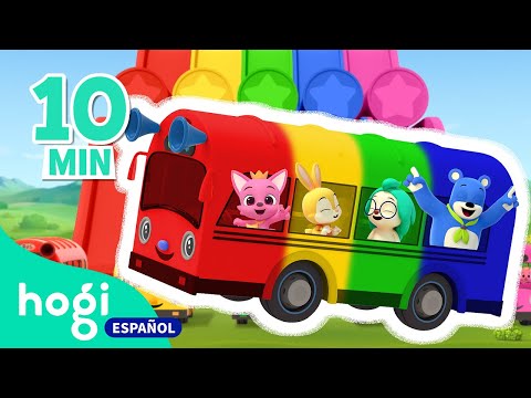Las Ruedas del Bus y Más | Las Mejores Canciones Infantiles | Hogi en español