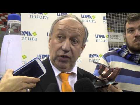 17ªJ. TITO DIAZ. RUEDA DE PRENSA POST PARTIDO LEYMA BASQUET CORUÑA-MELILLA