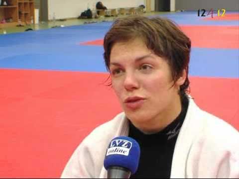 12-4-12: Judoka Heide Wollert trainiert für London 2012