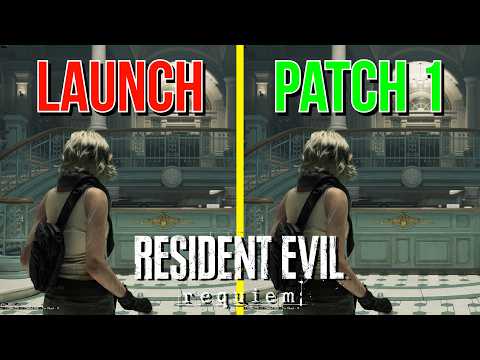 Does the New RE Requiem Update fix PT Performance? | Launch Version vs Patch 1