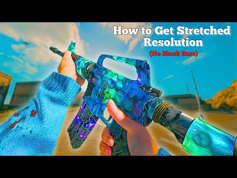 STRETCHED RESOLUTION TUTORIAL BO6 & Warzone – Easy Setup (NO Black Bars) + INSANE CLIPS 🔥 