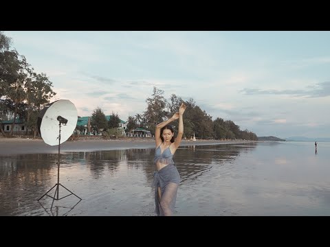 Photoshoot behind the scene : Nann Khin Thet Htar