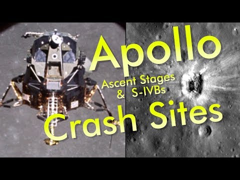Apollo Crash Sites: Lunar Modules & S-IVBs