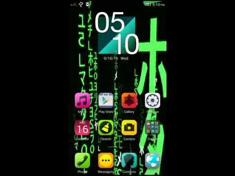 Matrix Rain 3D LWP FREE Video