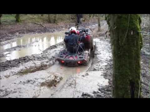 rando quad en 62 " du coté de chez SWAN  " 11 03 2012.