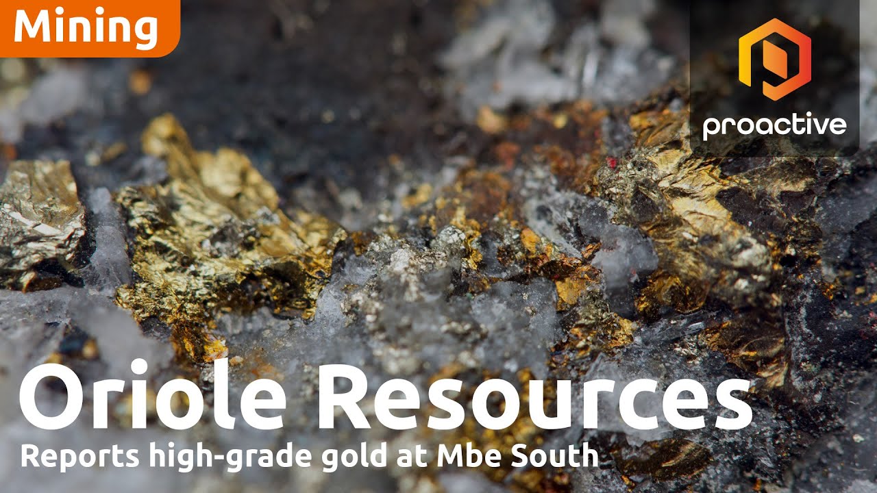 Oriole reports more high-grade gold results at Mbe gold project in Cameroon