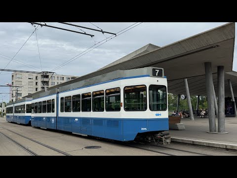 Linie 7 Züri Fest Edition - Bahnhof Stettbach bis Bahnhofquai HB und Schaffhauserplatz