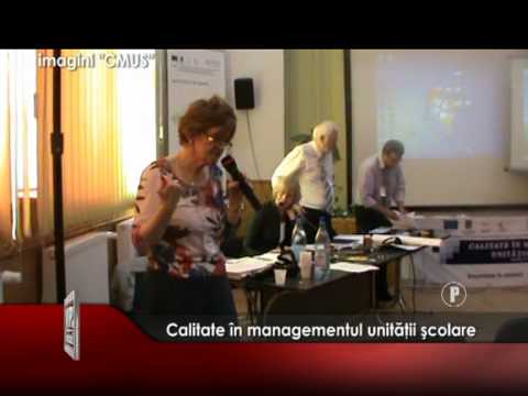 Calitate în managementul unităţii şcolare