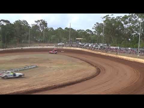 Aaron Sander Rollover - Corbet's Group Mothar Mountain Speedway - 2/2/2019