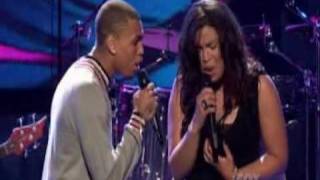 Jordin Sparks & Chris Brown - No air LIVE American Idol 2008