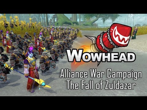 Alliance War Campaign - The Fall of Zuldazar (Patch 8.1.0 Questline)