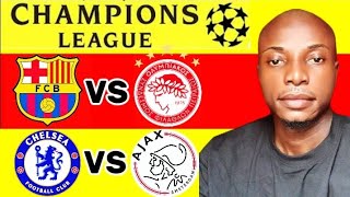Champions League Insight: Barcelona vs Olympiacos & Chelsea vs Ajax - Matchday 3 - Safe Predictions