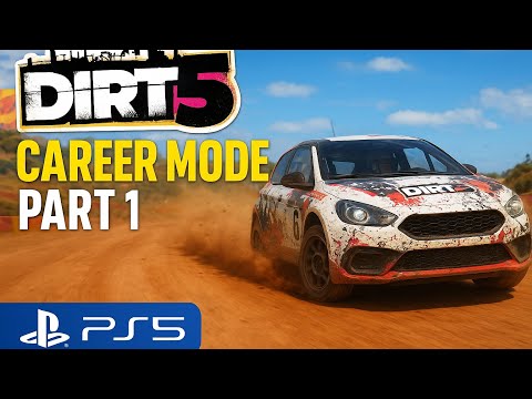 DIRT 5 Career Mode Part 1 | PS5 Gameplay Walkthrough | 4K No Commentary