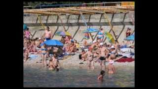 preview picture of video 'beach Koktebel Crimea Ukraine (пляжи Коктебеля Крым Украина)'