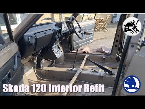 Skoda Estelle 120 / 130 Interior refit