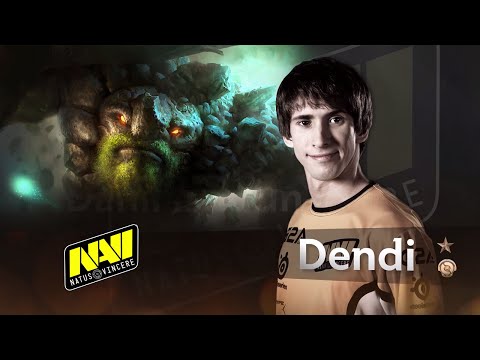Dendi (Tiny) vs rmN Gameplay Dota 2