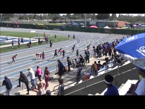 Girls Var 4x1 Finals Cal Relays 2016