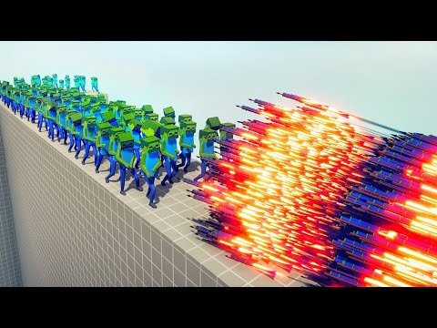 100x MINECRAFT ZOMBIES vs EVERY GOD - Totally Accurate Battle Simulator TABS