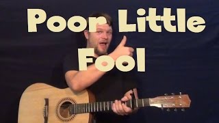 Poor Little Fool (Ricky Nelson) Easy Strum Guitar Lesson How to Play Tutorial