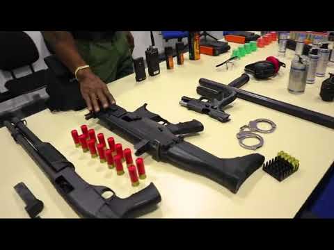 guarda municipal de Cajamar em ação delegado Da cunha