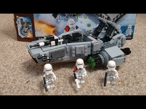 Lego Star Wars: First Order Snowspeeder Review (Set 75100)