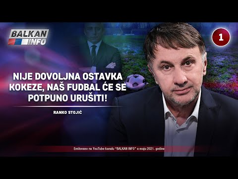 INTERVJU: Ranko Stojić - Nije dovoljna ostavka Kokeze, naš fudbal će se potpuno urušiti! (1.5.2021)