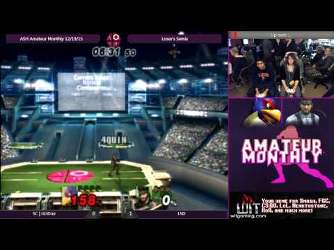 SC | GGDoe (Ganon, Falco) vs LSD (Snake) - ASH Amateur Monthly #2 PM Loser's Semis