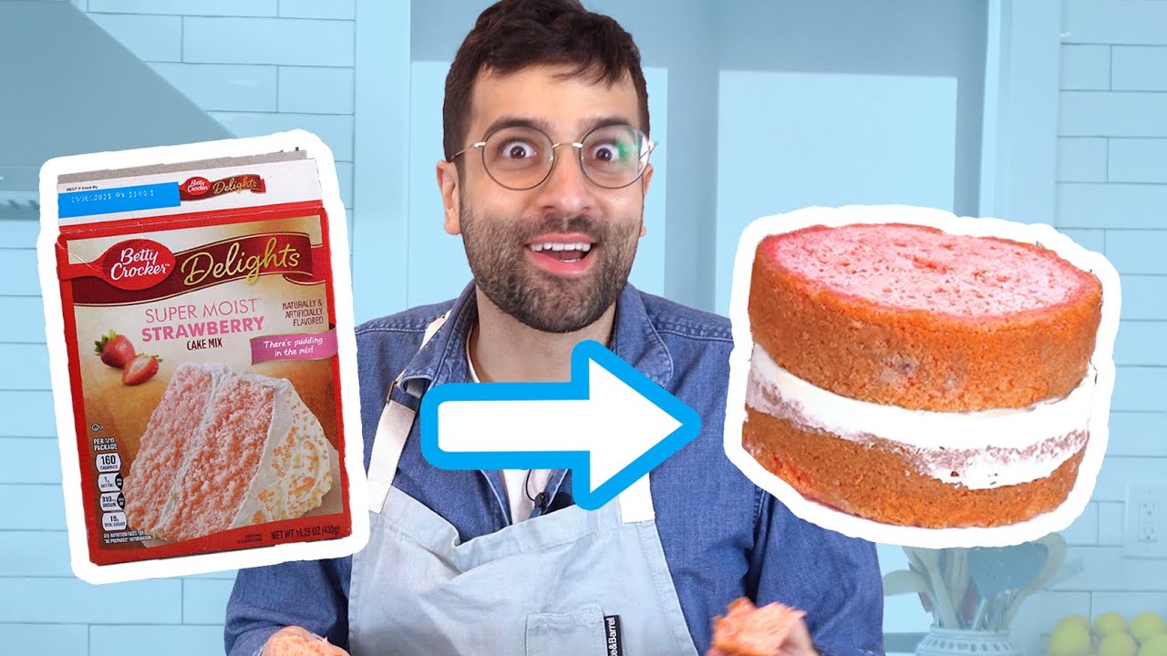 How to Make your BOX CAKE Taste HOMEMADE • JonnyCakes