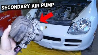 HOW TO REMOVE AND REPLACE SECONDARY AIR PUMP ON PORSCHE CAYENNE