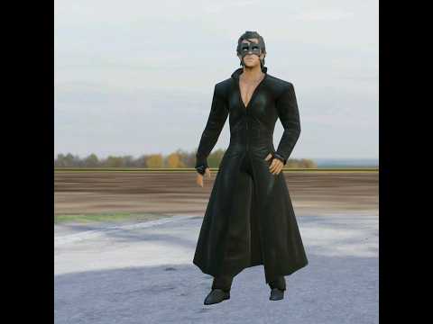 Recreating Krrish || Creating First 3D Animation using VFX and CGI #shorts #animation #krrish4 #vfx