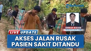 Miris Remaja di Majene Sakit Terpaksa Ditandu 13 Km ke Puskesmas karena Akses Tak Kunjung Diperbaiki