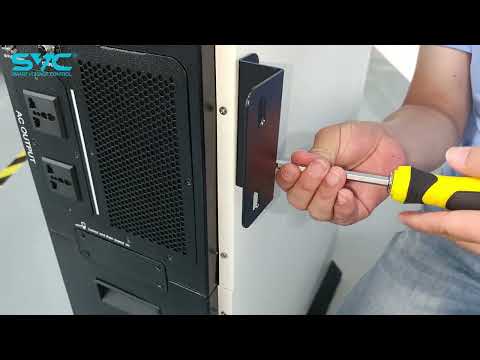 Система хранения энергии SVC ESS STACKED RPS All-in-One мощностью 5 kW и батареей LiFePO4 48VDC 10.24 kwh UA