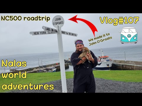 Made it to JOHN O'GROATS 😻 Vlog #107