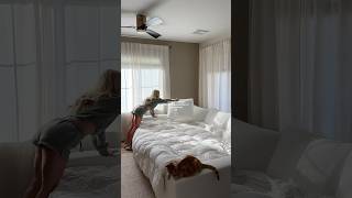 From cloud couch to cloud bed #home #amazon