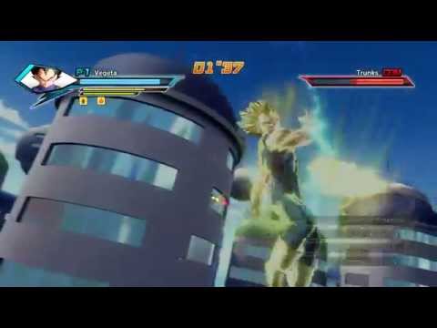 Dragon Ball Xenoverse Vegeta Vs Dark Trunks