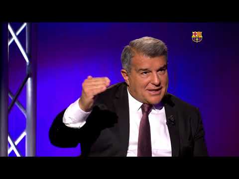 Laporta: "Xavi es un enfermo del fútbol"