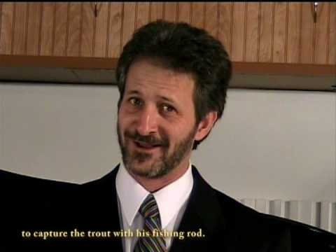 Schubert's "Die Forelle" with English subtitles